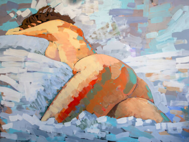 Картина под названием "RELAXATION" - Sergio Kovalov, Подлинное произведение искусства, Акрил