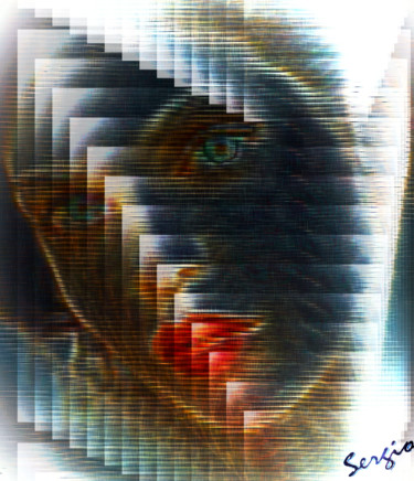 Digital Arts titled "Perception" by Sergio, Original Artwork, Digital Painting