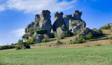 Photography titled "Corniches du Rajol" by Sergio, Original Artwork, Non Manipulated Photography