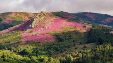 Photography titled "Une montagne du Car…" by Sergio, Original Artwork, Non Manipulated Photography