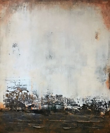 Картина под названием "Abstract painting 2…" - Sergio Aranda, Подлинное произведение искусства, Акрил Установлен на Деревянн…