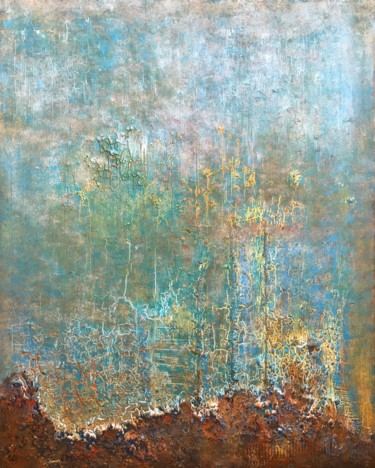 Pittura intitolato "Abstract Painting 2…" da Sergio Aranda, Opera d'arte originale, Acrilico Montato su Telaio per barella i…