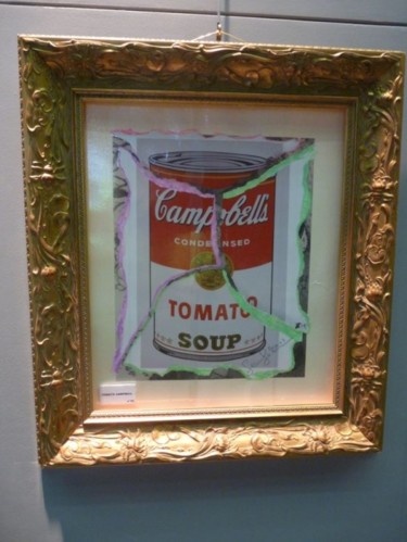Peinture intitulée "Tomato Campbell" par Katherine Icardi-Lazareff, Œuvre d'art originale, Huile