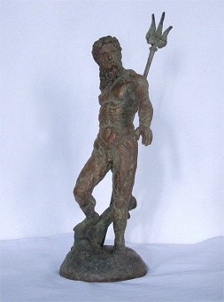 Sculpture titled "NETTUNO" by Sergio Monterosso, Original Artwork