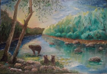 Peinture intitulée "Peinture à l'huile…" par Sergiy Tsymbalov, Œuvre d'art originale, Huile