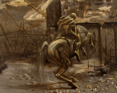 Peinture intitulée "Final I" par Serg  Roy, Œuvre d'art originale, Huile