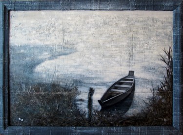 Картина под названием "BALANCE 1" - Serg  Roy, Подлинное произведение искусства, Масло
