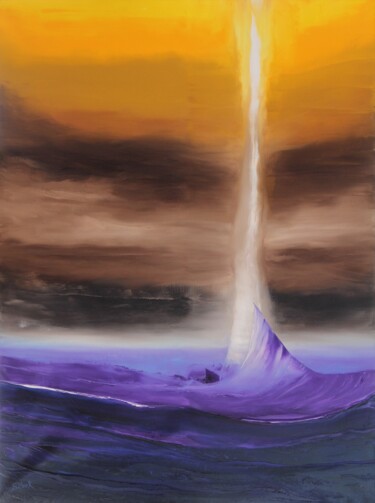 Peinture intitulée "Sting" par Serguei Borodouline, Œuvre d'art originale, Huile