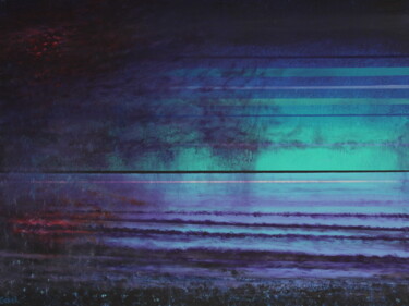 Картина под названием "Approaching" - Serguei Borodouline, Подлинное произведение искусства, Акрил