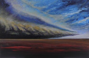 Schilderij getiteld "Asperitas" door Serguei Borodouline, Origineel Kunstwerk, Acryl