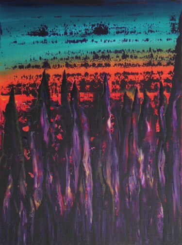 Картина под названием "Dream # 30" - Serguei Borodouline, Подлинное произведение искусства, Акрил