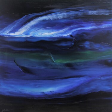 Картина под названием "Dream # 55" - Serguei Borodouline, Подлинное произведение искусства, Масло