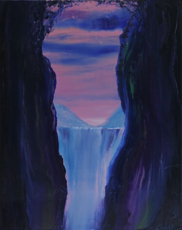 Malerei mit dem Titel "Dreamland" von Serguei Borodouline, Original-Kunstwerk, Öl