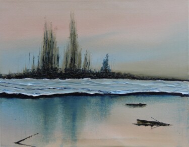Картина под названием "Early Frosts" - Serguei Borodouline, Подлинное произведение искусства, Масло