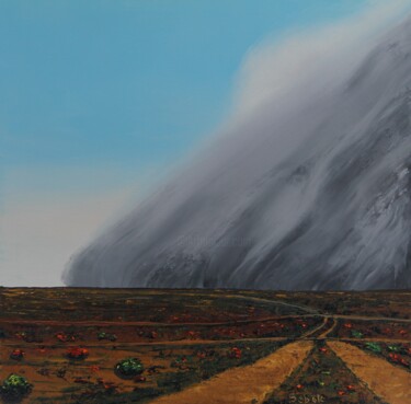 Peinture intitulée "Hurricane" par Serguei Borodouline, Œuvre d'art originale, Huile