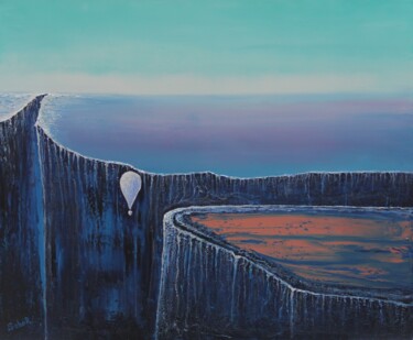 Картина под названием "Quest" - Serguei Borodouline, Подлинное произведение искусства, Масло