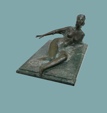 Skulptur mit dem Titel "Venus. Queen of Dre…" von Serhii Brylov, Original-Kunstwerk, Bronze