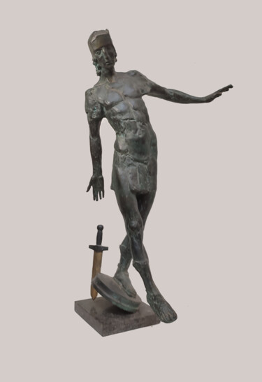 Sculpture intitulée "Alternative" par Serhii Brylov, Œuvre d'art originale, Bronze
