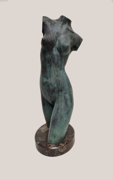 Sculpture titled "Torso" by Serhii Brylov, Original Artwork, Bronze