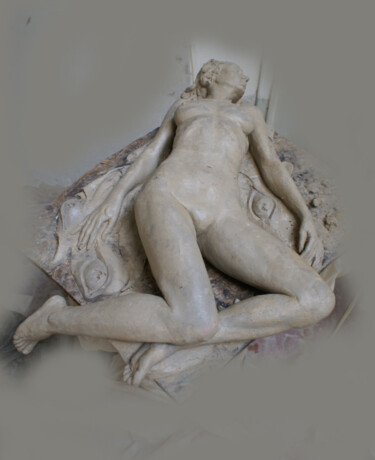 Sculpture titled "Lena" by Serhii Brylov, Original Artwork, Clay