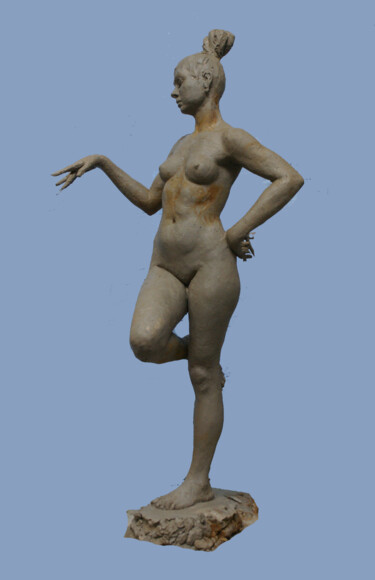 Скульптура под названием "Anastasia" - Serhii Brylov, Подлинное произведение искусства, Глина