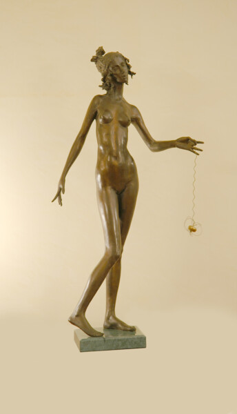 Скульптура под названием "Knick-knack" - Serhii Brylov, Подлинное произведение искусства, Бронза