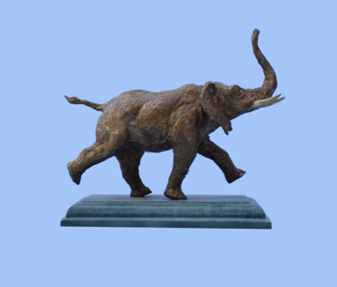 Escultura titulada "Еlephant" por Serhii Brylov, Obra de arte original, Bronce