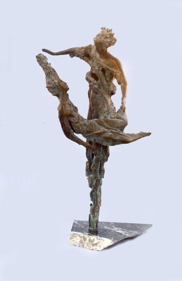 Scultura intitolato "In the world of the…" da Serhii Brylov, Opera d'arte originale, Bronzo