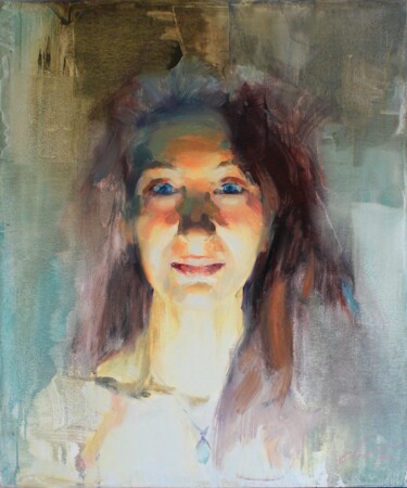 Pintura titulada "Morning Tenderness" por Serhii Cherniakovskyi, Obra de arte original, Oleo Montado en Bastidor de camilla…
