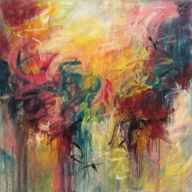 Colorful Painting Abstract Painting Art Modern Painting Painting titled "Colorful Painting A…" by Serhii Sakharov, Original Art, Acrylic Mounted on Stretcher frame