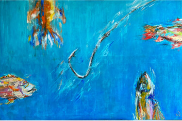 Pintura intitulada "Uncertainty" por Serhii Zarichniuk, Obras de arte originais, Óleo