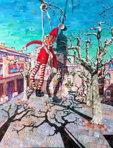 Pintura titulada "Catalunya. La Selva…" por Serhii Zavarzin, Obra de arte original, Acrílico