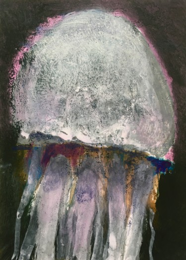 Pintura intitulada "Medusa" por Sergii Shkoliar, Obras de arte originais, Acrílico