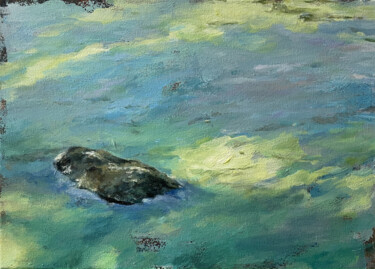 Картина под названием "" The Summer waters"" - Marina Shavyrina-Shkoliar, Подлинное произведение искусства, Акрил Установлен…