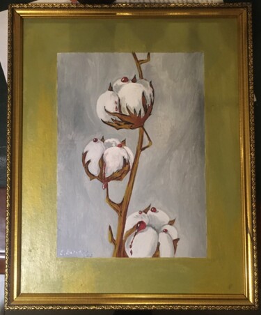 Painting titled "cotton" by Serhiy Borisov, Original Artwork, Acrylic