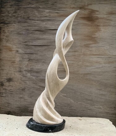 Sculpture titled "Abstract swift scul…" by Serjio Elicolani, Original Artwork, Stone