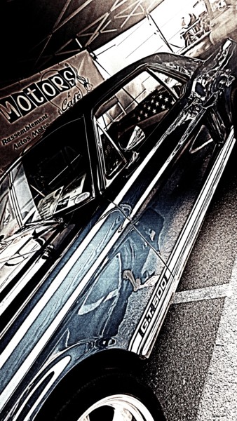 Photography titled "Vintage "Ford AS Co…" by Stephan Serris, Original Artwork, Digital Photography Mounted on Aluminium