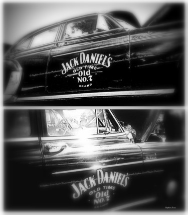 Photographie intitulée "Cadillac Jack" par Stephan Serris, Œuvre d'art originale, Photographie numérique