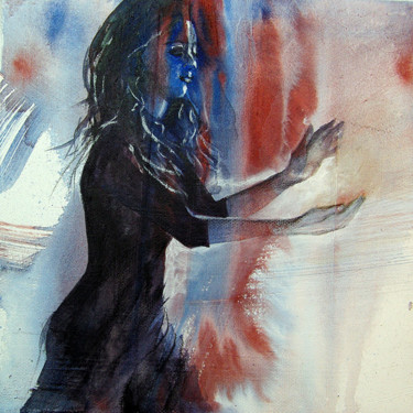 Peinture intitulée "danse 7" par Isabelle Seruch Capouillez, Œuvre d'art originale, Acrylique