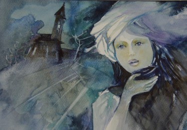 Peinture intitulée "le-temps-reve.jpg" par Isabelle Seruch Capouillez, Œuvre d'art originale