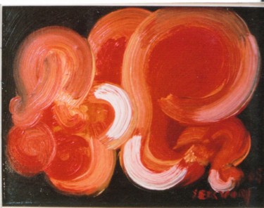 Картина под названием "Nu  enveloppé" - Servin, Подлинное произведение искусства, Масло