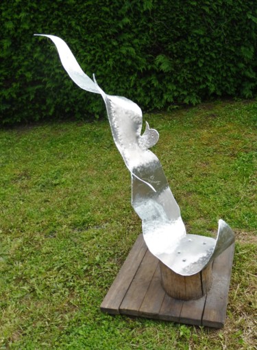 Rzeźba zatytułowany „GRAND ENVOL  (sculp…” autorstwa Servin, Oryginalna praca, Metale
