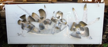 Sculpture titled "Très grande corbeil…" by Servin, Original Artwork, Aluminium