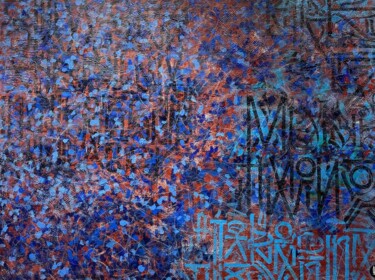 Malarstwo zatytułowany „Меланхолия” autorstwa Sesamoro, Oryginalna praca, Akryl Zamontowany na Drewniana rama noszy