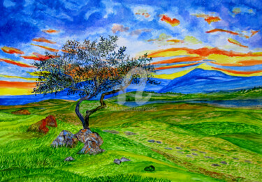 Digital Arts titled "Sundown Time In Sum…" by Sesha, Original Artwork
