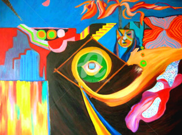 Digital Arts titled "painting-abstract-o…" by Sesha, Original Artwork
