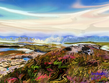 Digital Arts titled "paintings-view-acro…" by Sesha, Original Artwork