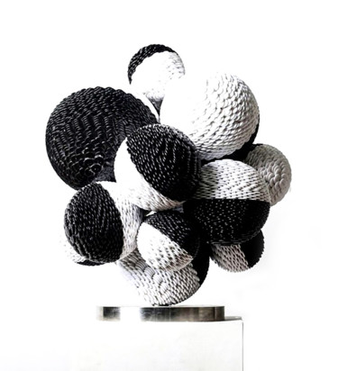 Rzeźba zatytułowany „Circle XXXI” autorstwa Seungwoo Kim, Oryginalna praca, Plastik