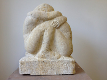 Γλυπτική με τίτλο "Emprise-II" από Sev, Αυθεντικά έργα τέχνης, Πέτρα