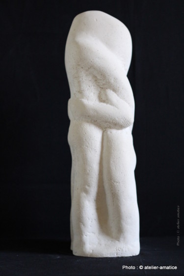 Γλυπτική με τίτλο "Emprise-III" από Sev, Αυθεντικά έργα τέχνης, Πέτρα